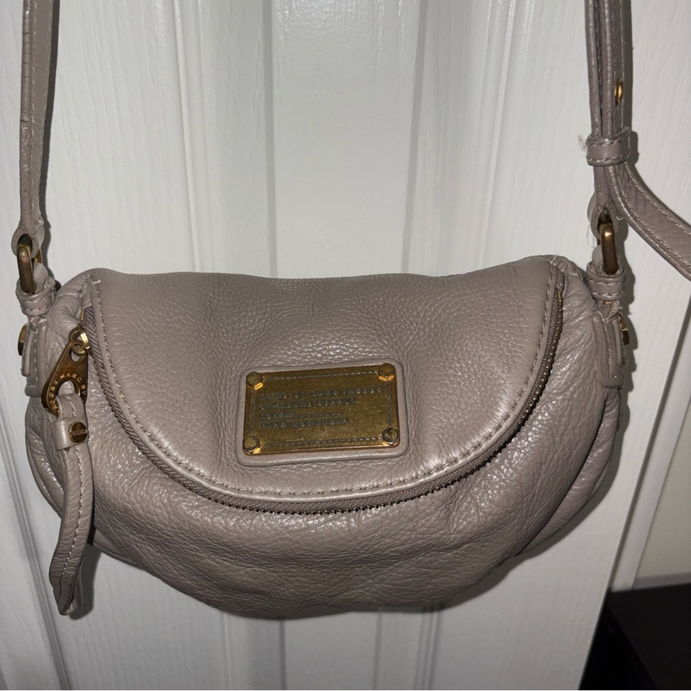 Marc By Marc Jacobs Taupe Crossbody Bag